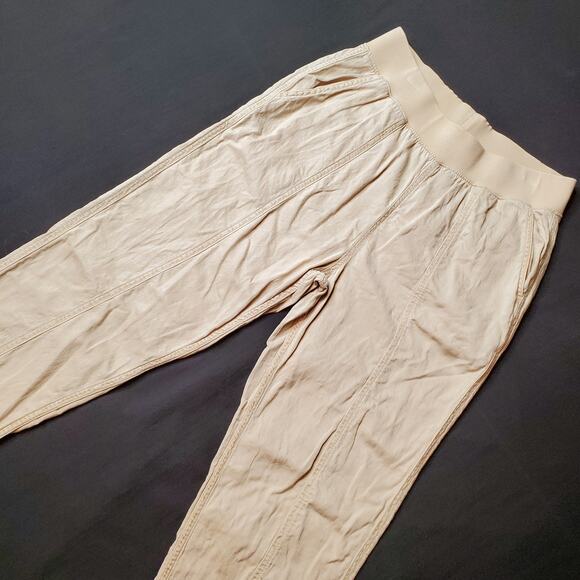 Faherty Women's Size XS Arlie Pull-On Linen Blend Pant Beige WBS2364 - Picture 1 of 9